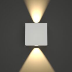 it-Lighting Yellowstone LED 4W Outdoor Up-Down Adjustable Wall Lamp Grey D:12cmx12cm (80200931)