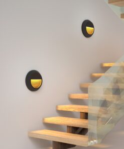 it-Lighting Maroon LED 2W 3CCT Outdoor Wall Lamp Anthracite D:15cmx2.7cm (80201640)