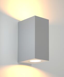 it-Lighting Havasu 2xGU10 Outdoor Up-Down Wall Lamp Grey D:14.7cmx9cm (80200334)