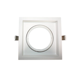 ΣΠΟΤ ΧΩΝΕΥΤΟ AR111 ΛΕΥΚΟ ΤΕΤΡΑΓΩΝΟ ACA – GL180W