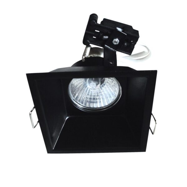 ΣΠΟΤ ΓΥΨΟΣΑΝ ΧΩΝΕΥΤΟ ΜΑΥΡΟ GU10 ΤΕΤΡΑΓ ACA – GL5300468BN