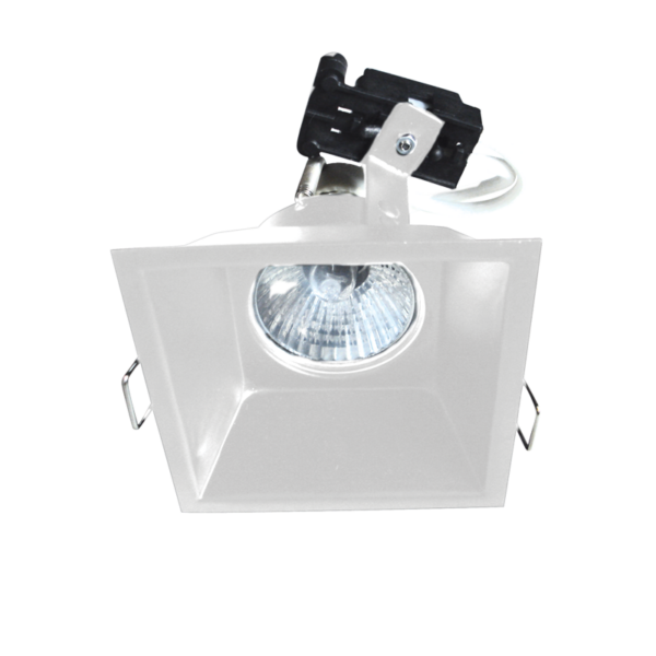 ΣΠΟΤ ΓΥΨΟΣΑΝ ΧΩΝΕΥΤΟ ΛΕΥΚΟ GU10 ΤΕΤΡΑΓ ACA – GL5300468W