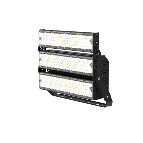 LED HIGH POWER FLOOD LUMINAIRE 720W, 111600LM, 5000K, 20°, 230V AC, IP66, IK10 ACA – GLAD7205020