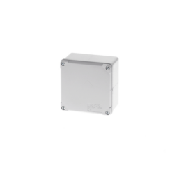 Αδιάβροχο IP65 κουτί διακλάδωσης 100x100x60 Λευκό GEROS – GR17004