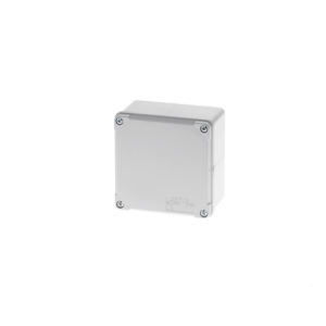 Αδιάβροχο IP65 κουτί διακλάδωσης 100x100x60 Λευκό GEROS – GR17004