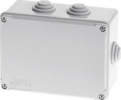 Επίτοιχα κυτία διακλάδωσης καλωδίων 150X110X75 IP54 6 Διόδων ACA – GR17058