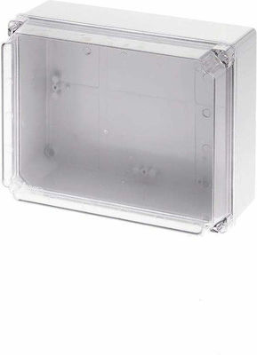Κουτί Διακλάδωσης Στεγανό με Διάφανο Κάλυμμα IP65 240X190X120 ACA – GR17282