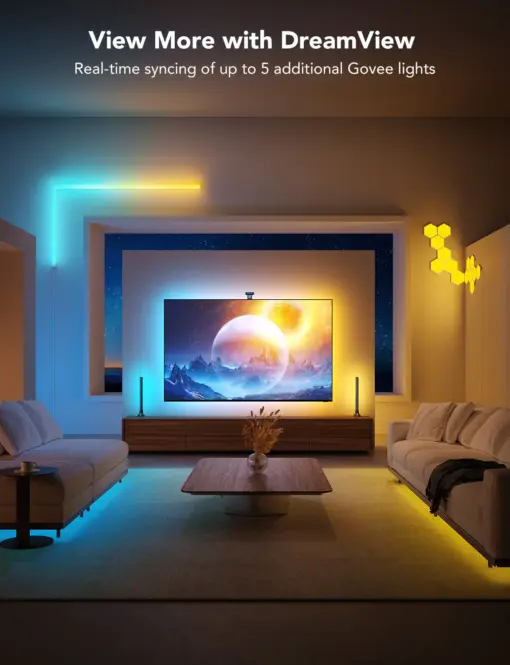 Govee Envisual TV Backlight T2 Smart Ταινία LED  H605C RGBIC για Τηλεόραση 55-65 inches – 1.SH.01.G010
