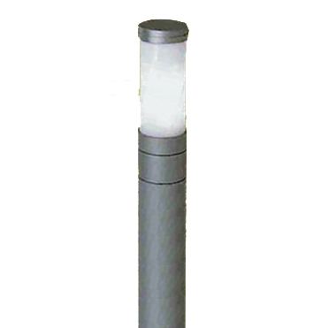 Φωτιστικό Δαπέδου 1xE27 Κολωνάκι Κήπου 65cm Γκρι Αλουμίνιο IP45 ACA – HI1032650