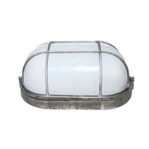 Φωτιστικό Τοίχου 1xE27 Χελώνα Αλουμινίου Χρυσό-Μαύρο 27cm με Πρισματικό Γυαλί & Πλέγμα IP45 ACA – HI5021GB