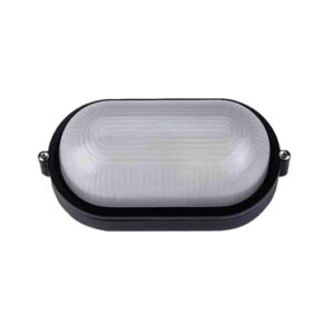 Φωτιστικό Τοίχου 1xE27 Χελώνα Κήπου Αλουμινίου Μαύρη 27cm με Πρισματικό Γυαλί IP45 ACA – HI5022B