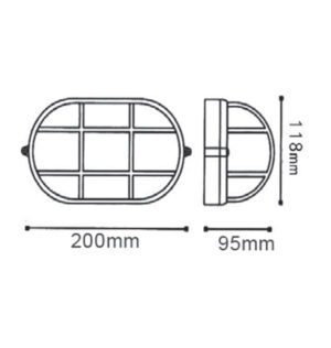 Φωτιστικό Τοίχου 1xE27 Χελώνα Κήπου Αλουμινίου 20cm με Πρισματικό Γυαλί & Πλέγμα IP45 Λευκό ACA – HI5031WMS