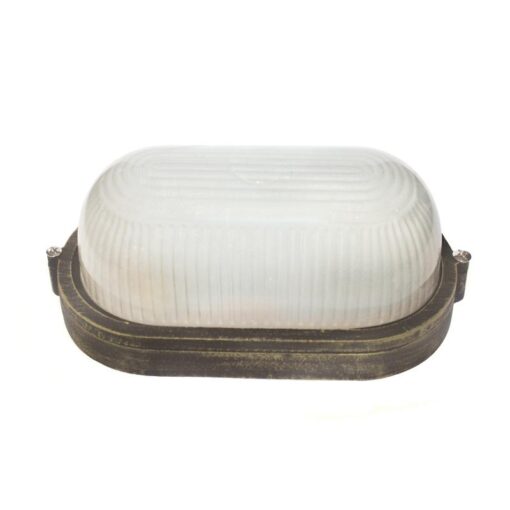 Φωτιστικό Τοίχου 1xE27 Χελώνα Χρυσό-Μαύρο Κήπου Αλουμινίου 20cm με Πρισματικό Γυαλί IP45 ACA – HI5032GB