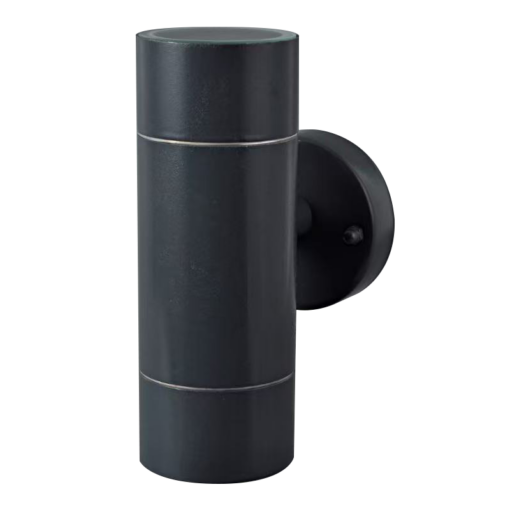 Φωτιστικό Σποτ Τοίχου Up-Down 2xGU10 Σκούρο Γκρι Αλουμινίου IP54 ACA – HI7031GDS