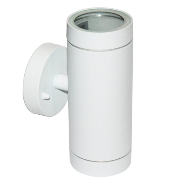 Φωτιστικό Σποτ Τοίχου Up-Down 2xGU10 Λευκό Αλουμινίου IP54 ACA – HI7031W