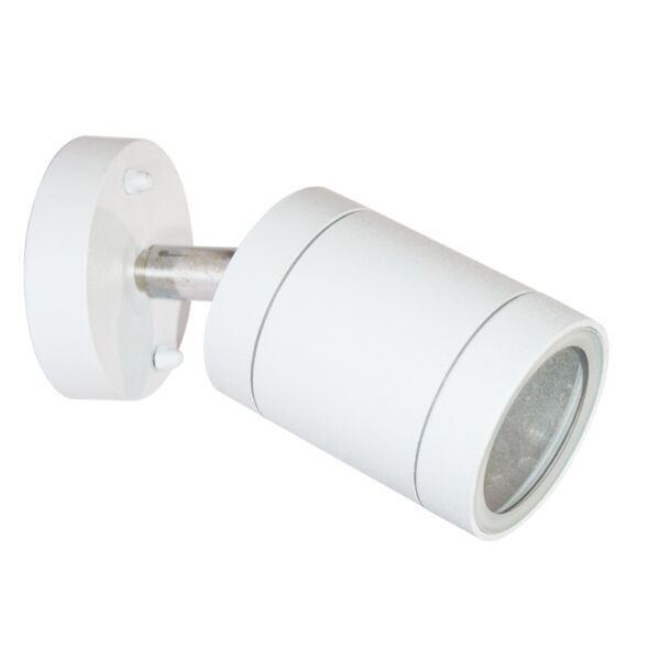 Φωτιστικό Σποτ Τοίχου με Ρυθμιζόμενο Βραχίωνα 1xGU10 Λευκό Αλουμινίου IP54 ACA – HI7033AW