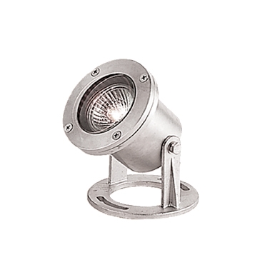 Φωτιστικό Σποτ Τοίχου Ρυθμιζόμενο 1xGU10 Νίκελ Ματ Ανοξείδωτο Ατσάλι IP65 ACA – HI7061