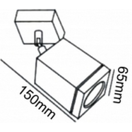 Φωτιστικό Σποτ Τοίχου Ρυθμιζόμενο 1xGU10 Νίκελ Ματ Αλουμίνιο IP65 ACA – HI7072