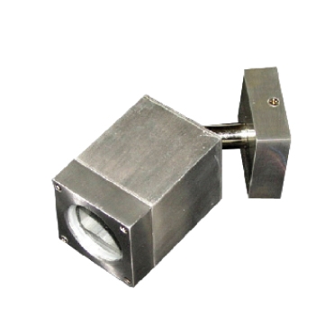 Φωτιστικό Σποτ Τοίχου Ρυθμιζόμενο 1xGU10 Νίκελ Ματ Αλουμίνιο IP65 ACA – HI7072