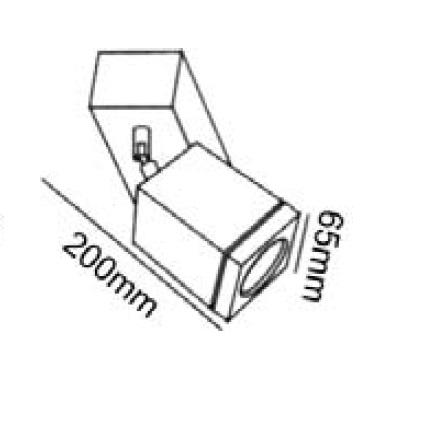 Φωτιστικό Σποτ Τοίχου Ρυθμιζόμενο GU5.3 MR16 Νίκελ Ματ Αλουμίνιο IP65 ACA – HI7172