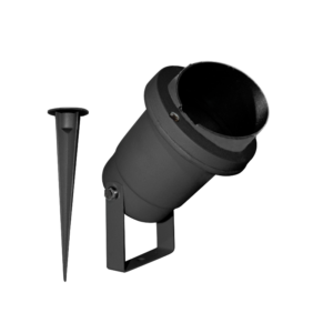 Σποτ Φωτιστικό Προβολάκι Κήπου 1xGU10 Γκρι IP65 με Καρφάκι ACA – HI7183GDS