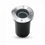 Φωτιστικό Σποτ Δαπέδου Χωνευτό ø120 1xGU10 Inox Ανοξείδωτο Ατσάλι IP66 ACA – HI7371