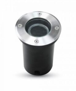 Φωτιστικό Σποτ Δαπέδου Χωνευτό ø120 1xGU10 Inox Ανοξείδωτο Ατσάλι IP66 ACA – HI7371