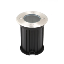 Φωτιστικό Σποτ Δαπέδου Χωνευτό Φ120 1xGU5.3 MR16 Inox Ανοξείδωτο Ατσάλι IP66 ACA – HI7371M