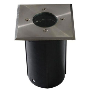 Φωτιστικό Σποτ Δαπέδου Χωνευτό 12x12cm 1xGU10 Inox Ανοξείδωτο Ατσάλι IP66 ACA – HI7372