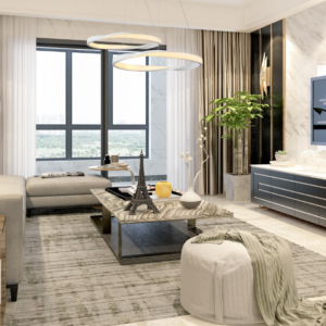 Κρεμαστό Φωτιστικό LED 42W 3300lm CCT Λευκό Μεταλλικό Φ80 ACA – HM24LEDP80WHCCT