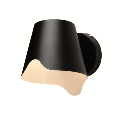 ACA DECOR  απλίκα 1xE27 σε μαύρο χρώμα – HM481W21BK