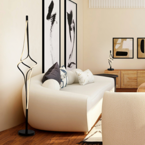 Φωτιστικό Δαπέδου LED 48W 3800lm CCT Μαύρο ACA – HM607LEDFBKCCT