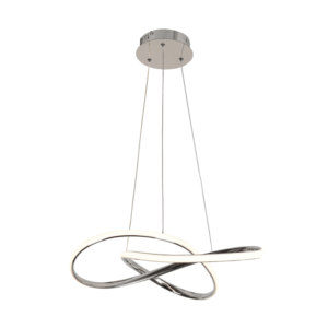 ACA DECOR Κρεμαστό Φωτιστικό LED 48w 2880lm 3000k σε Xρώμιο – HM92LEDP48CH