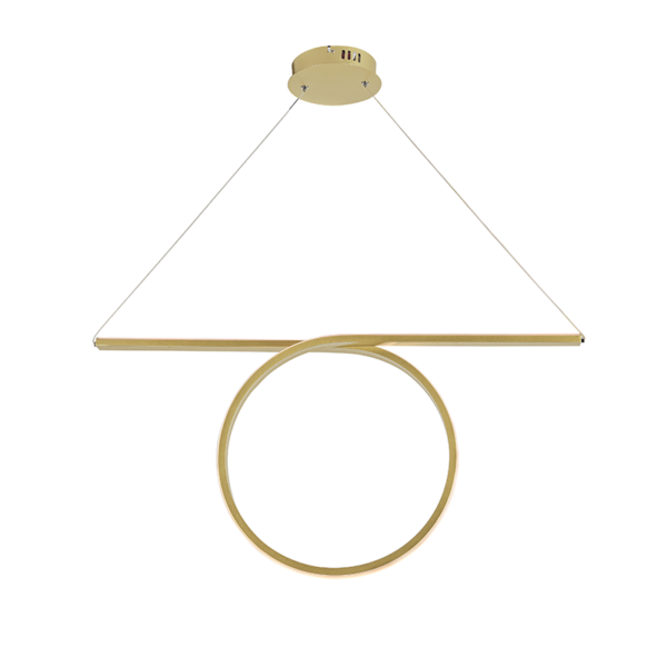 ΚΡΕΜΑΣΤΟ ΦΩΤΙΣΤΙΚΟ LED 43W 3000K 2580LM ΟΡΕΙΧΑΛΚΟ ΑΛΟΥΜΙΝΙΟ 88Χ17ΧΗ120CM ZERO ACA DECOR – HM98LEDP88BR