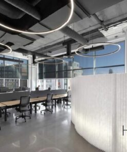 Κρεμαστό Γραμμικό Φωτιστικό σε Σχήμα Κύκλου/S/Ευθεία  HOLY ACA