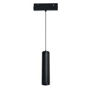 ΜΑΥΡΟ ΜΑΤ ΜΑΓΝΗΤΙΚΟ ΚΡΕΜΑΣΤΟ ΦΩΤΙΣΤΙΚΟ 48V DC 9W 3000K 950LM 36° OSRAM RA90 Φ50*220MM ACA – HUBEP930B