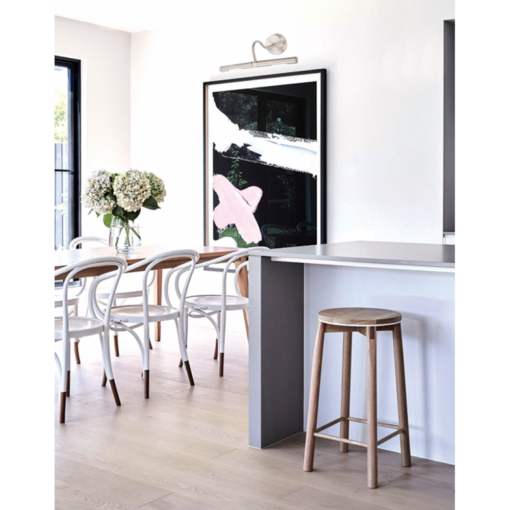 InLight Επιτοίχιο φωτιστικό από μέταλλο σε νίκελ ματ απόχρωση 2XG9 D:30cm (1025-Νίκελ Ματ)