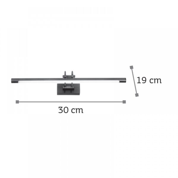 InLight Επιτοίχιο φωτιστικό από λευκό μέταλλο και ακρυλικό (1044-Γ-Λευκό)