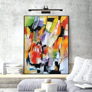 InLight Επιτοίχιο φωτιστικό από μαύρο μέταλλο και ακρυλικό (1044-Γ-Μαύρο)