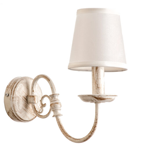 InLight Επιτοίχιο φωτιστικό από μέταλλο σε λευκή πατίνα (43371)