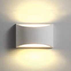 InLight Επιτοίχιο φωτιστικό λευκό από γύψο (43415)