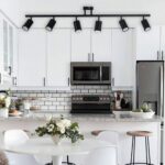 InLight Σποτ Οροφής από μέταλλο σε μαύρη απόχρωση 6XGU10 D:110cm (9081-6)
