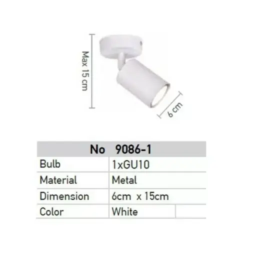 InLight Σποτ GU10 9086-1