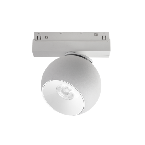 ΛΕΥΚΟ ΜΑΤ ΜΑΓΝΗΤΙΚΟ ΣΠΟΤ 48V DC 12W 3000K 1000LM 36° OSRAM RA90 Φ100*134MM ACA – IONA1230W