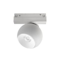 ΛΕΥΚΟ ΜΑΤ ΜΑΓΝΗΤΙΚΟ ΣΠΟΤ 48V DC 12W 4000K 1050LM 36° OSRAM RA90 Φ100*134MM ACA – IONA1240W