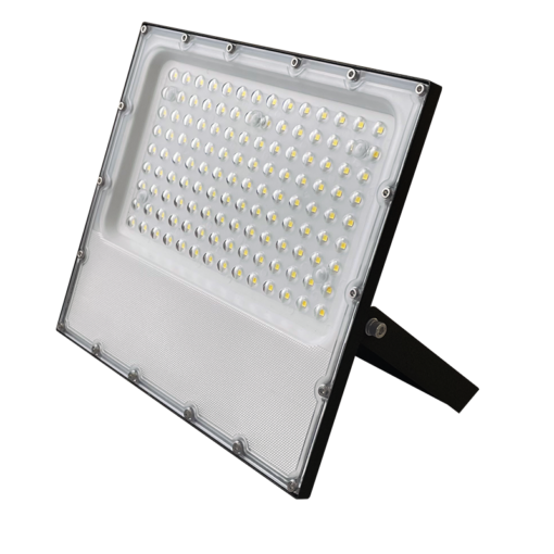LED Προβολέας 150W ACA Μαύρος 90° 18000lm 100-277V Αδιάβροχος IP65 Φυσικό Λευκό 4000K – J15040