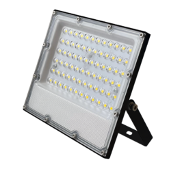 LED Προβολέας 30W ACA Μαύρος 90° 3450lm 100-277V Αδιάβροχος IP65 Θερμό Λευκό 3000K – J3030