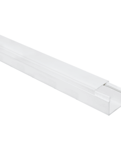 12X12mm Πλαστικό Κανάλι Καλωδίων Χωρίς Αυτοκόλλητο Λευκό 2m ACA – KA1212W