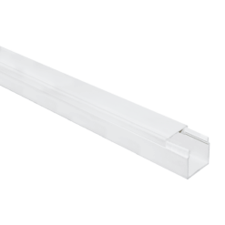 50X50mm Πλαστικό Κανάλι Καλωδίων Χωρίς Αυτοκόλλητο Λευκό ACA – KA5050W
