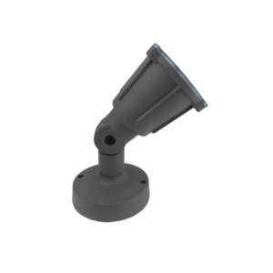 LED PP GREY SPOT LIGHT230V IP54 6W 6000K 500Lm SMD120°Ra80 ACA – KERT660G